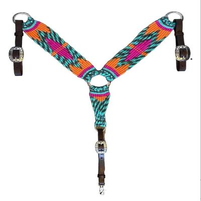 Cheval's International Mohair Wool Horse Breast Collar Western Headstall for Horse Riding Accessories (MB-38-Full)