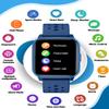 Butele Kids Smart Watch, Smart Watch for Kids 4-16 Years Old with Sleep Mode, 19 Sports Mode, Pedometer, Birthday Gift for Boys Girls, Blue view 2