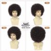 Airhostess 70s Disco Curly Afro Wig with Accessories, Unisex Synthetic Wig for Halloween Cosplay & Themed Party (Brown) view 4