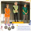 RoundFunny 30 Pcs Award Medals 1st 2nd 3rd Place Medals Metal Winner Trophy Awards Gold Silver Bronze Prizes for Sports Competitions Party, 2 Inches (Classic Color) view 3
