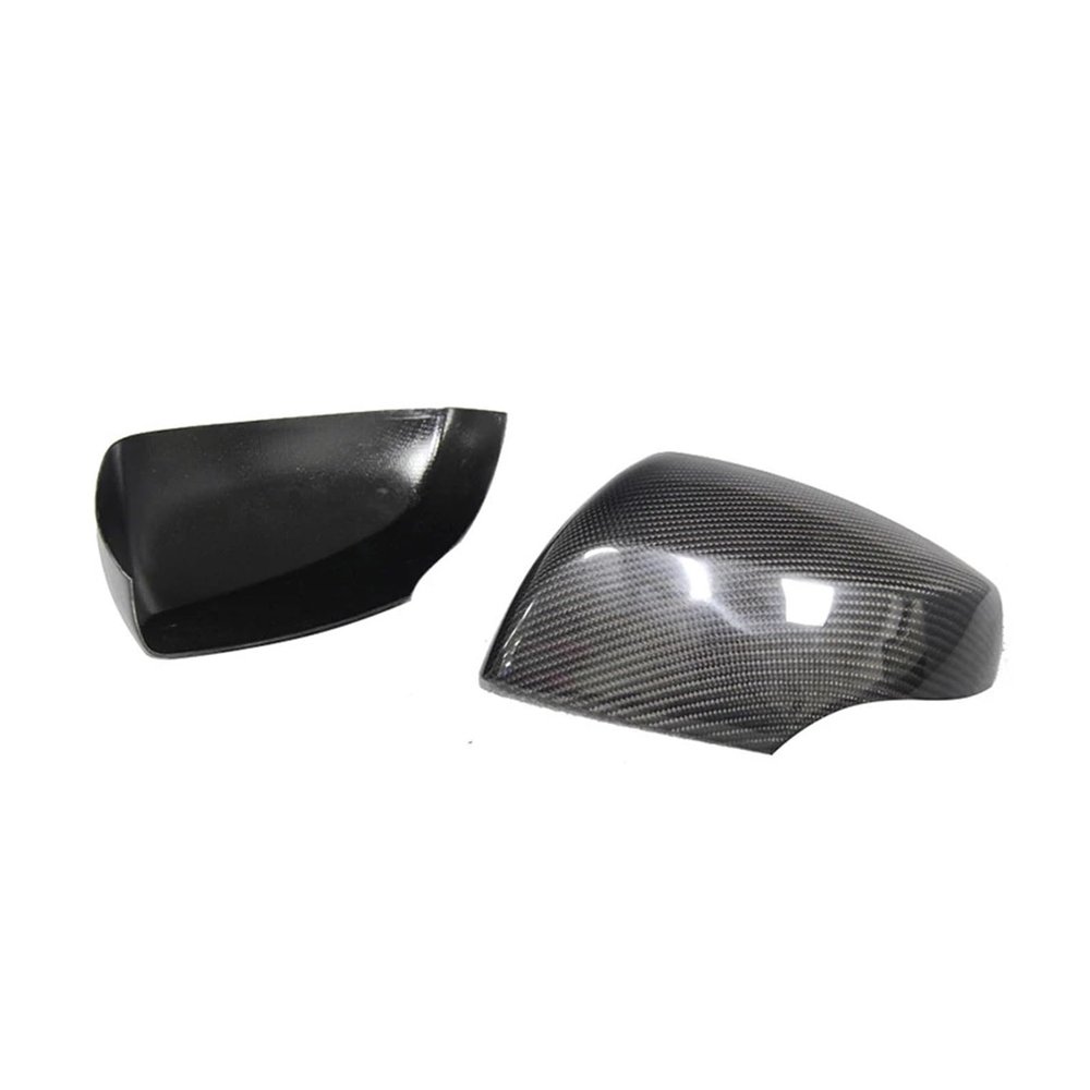 ZIBIAO Side Mirror Full Cover Compatible with Subaru 14-17 XV 13-17 Legacy 13-18 Forester 12-16 Outback Add On/Replacement Style Carbon Fiber Body Side Mirror Cover (Color : Add on)