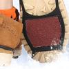 INOOMP 1pair Outdoor Coarse Sandcloth Shoe Covers Anti-Slip Shoe Grips for Snow Ice Traction Comfortable Fit for Hiking Climbing and Outdoor Activities view 2