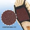 INOOMP 1pair Outdoor Coarse Sandcloth Shoe Covers Anti-Slip Shoe Grips for Snow Ice Traction Comfortable Fit for Hiking Climbing and Outdoor Activities view 3