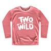 Two Wild 2nd Birthday Outfit Girl Shirt for 2 Year Old Toddler Second Cute Tshirt (US, Age, 2 Years, Mauve - Long Sleeve) view 1
