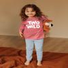 Two Wild 2nd Birthday Outfit Girl Shirt for 2 Year Old Toddler Second Cute Tshirt (US, Age, 2 Years, Mauve - Long Sleeve) view 4