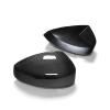 ZIBIAO Side Mirror Cover Compatible with Nissan 350Z 2003 2004 2005 2006 OEM Look Add on Style Real Wet Carbon Fiber Car Rearview Side Mirror Cover Sticker (Color : A Normal Stripe) view 4