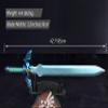42" Sword - All Metal 1:1 Replica Weapon with Wall Mount - Cosplay Collectible and Gift Dull Blade view 2