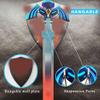 42" Sword - All Metal 1:1 Replica Weapon with Wall Mount - Cosplay Collectible and Gift Dull Blade view 4