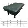 JNTKE Heavy Duty Leatherette Billiard Pool Table Cover, 9ft Leatherette Fitted Billiard Covers, Waterproof Indoor/Outdoor Pool Table Accessories, Billiards Accessories for Protecting Felt, Gray view 2
