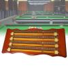 IINCOOY Billiards Scoreboard, Wooden Snooker Pool Scoreboard with Rails and Pointers for Home Club Supplies view 1