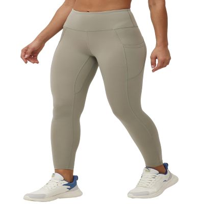 ONGASOFT High Waisted Yoga Pants for Women Running Workout Leggings Side Pockets Squat Proof Tummy Control