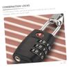 Veemoon 3pcs Combination Padlocks for Luggage Material Personal Password for Travel Suitcases Backpacks Handbags Secure Your Belongings While Traveling view 2
