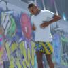 BOOMLEMON Mens Mesh Graphic Print Shorts Casual Workout Cool Shorts Gym Basketball Running Short Pants(Tie-Dye Yellow XL) view 2