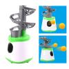 Table Tennis Robot Ball Machine Automatic Table Tennis Machine for Women Men Kids Students Training Exercise Playing (Green) view 2