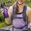 ZOUTAIRONG Galaxy Owl Water Bottle 18 oz for Girls Insulated Water Bottles with Handle Flask Wide Mouth Bottle Vacuum Stainless Steel Metal Water Bottle for Sports, Gym, Office Cute Animal view 4