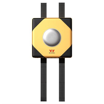 Wesing Boxing Punching Pads for Wall Boxing Wall Focus Target Punch Boxing Bag Mat for Martial Arts(Gold 25cm Velcro)