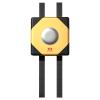 Wesing Boxing Punching Pads for Wall Boxing Wall Focus Target Punch Boxing Bag Mat for Martial Arts(Gold 25cm Velcro) view 1