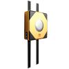 Wesing Boxing Punching Pads for Wall Boxing Wall Focus Target Punch Boxing Bag Mat for Martial Arts(Gold 25cm Velcro) view 4