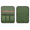 M METERXITY Camping Armrest Organizer Bag - Folding Camping Chair Armrest Hanging Storage Bag, Apply to Beach/Fishing/Hiking/Picnic (Green) view 4