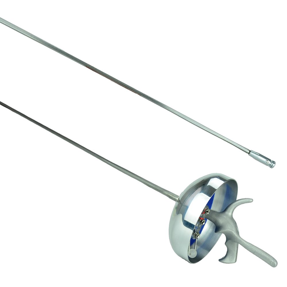 Fencing Electric Weapon - Electric Epee Sword with Electroplated Rust-Proof Blade Pistol Grip - Complete Standard Epee Sword (Standard (5), Right Hand)