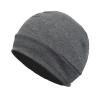 Quacc Unisex Cotton Beanie Hat Thin Running Skull Cap Winter Summer Sports Hat Chemo Cap Multifunctional Lightweight Helmet Liner Night Sleep Cap Beanies Hat for Men Women (Dark Gray) view 1
