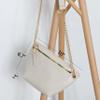 Fanny Pack for Women Vegan Leather Cross body Chain Belt Purse Chest Bag Bum Hip Waist Pack for Travel Outdoor Hiking (Ivory) view 4