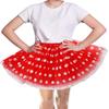 Adult Teens Women Polka Dots Tulle Tutu - Girls Red White Blue Green Black Tutu Skirt Dress-Up Halloween Party Costumes view 1