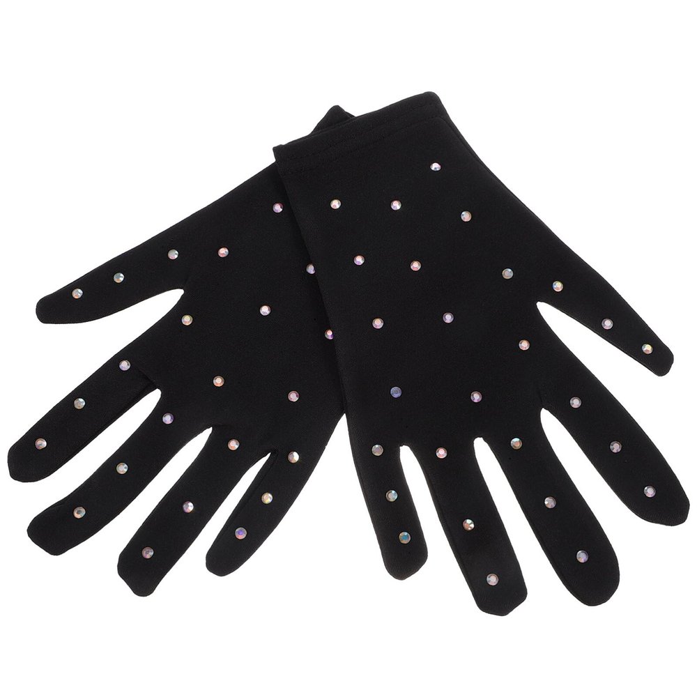 HANABASS Lightweight Breathable Stage Gloves Girl Decorative Skating Gloves Party Decorative Shows Wearing