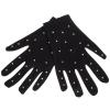 HANABASS Lightweight Breathable Stage Gloves Girl Decorative Skating Gloves Party Decorative Shows Wearing view 1