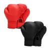 Colaxi 2 Pair Boxing Gloves PU Leather Hand Guard Punch Mitts Punching Gloves Sparring Gloves for Workout Sanda Grappling MMA Karate, Adults