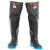 BcoMfy Warm Fishing Hunting Waders 60cm High Knee High Wading Boots Suitable For Food Processing/farming (Color : Black60cm, Size : 10.5) view 1