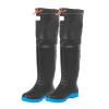 BcoMfy Warm Fishing Hunting Waders 60cm High Knee High Wading Boots Suitable For Food Processing/farming (Color : Black60cm, Size : 10.5) view 2
