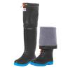 BcoMfy Warm Fishing Hunting Waders 60cm High Knee High Wading Boots Suitable For Food Processing/farming (Color : Black60cm, Size : 10.5) view 3