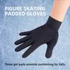 Figure Skating Gloves, Figure Ice SkatingGloves for Women, Grils - Padded SkatingGloves for Skating Practice, Padded Protection for Dance Competition, Practice Competition - Ladies Small/Medium view 2