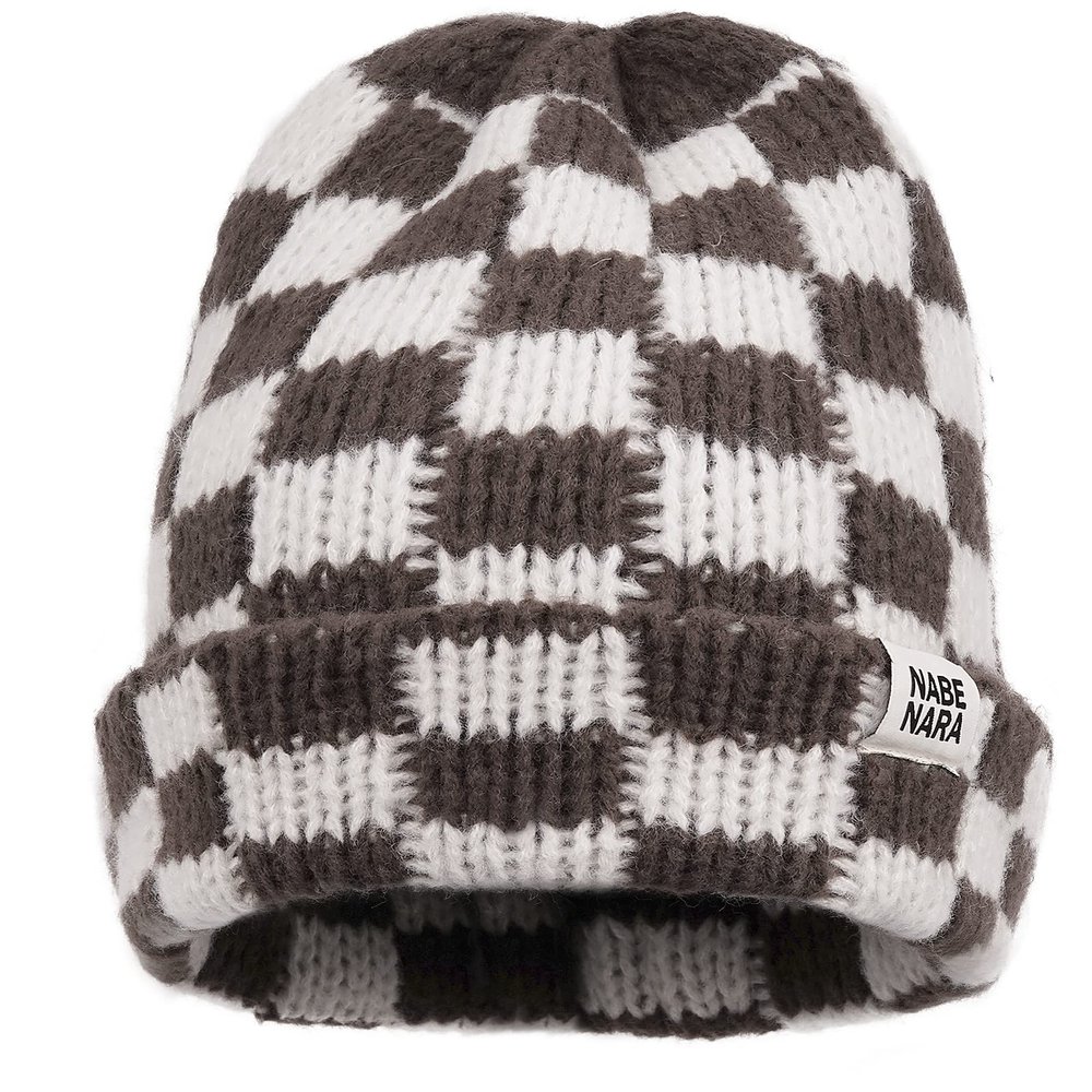 Clakllie Fisherman Beanie Hats Stocking Skull Caps Soft Winter Watch Hat Cold Weather Knitted Cap for Daily Wear,KH56-Coffee