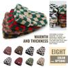 Clakllie Fisherman Beanie Hats Stocking Skull Caps Soft Winter Watch Hat Cold Weather Knitted Cap for Daily Wear,KH56-Coffee view 3
