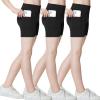 B&GCozy 3 Pack Girls Volleyball Shorts with Pockets X-Small view 1