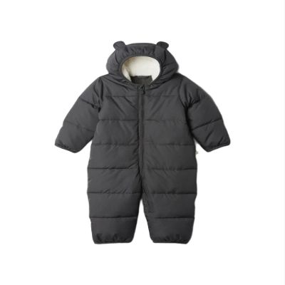 GAP Baby Girls Snowsuit Soft Black 3-6M