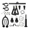 HEARSO Weight Pulley System Cable Machine Attachments, for LAT Pull Down, Biceps Curl, Arm Back Exercise Shoulder Triceps Extensions view 1