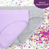 Fruit Of The Loom Girls Stretch Seamless Bikini Briefs 4 Pack Stellar Orchid/Grey Heather XL view 3