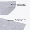 Fruit Of The Loom Girls Stretch Seamless Bikini Briefs 4 Pack Stellar Orchid/Grey Heather XL view 4