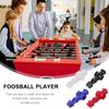 4pcs Foosball Replacement Players Resin Foosball Men Table Parts for Tournament Table Fun Game Red Blue Black White view 2