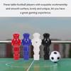 4pcs Foosball Replacement Players Resin Foosball Men Table Parts for Tournament Table Fun Game Red Blue Black White view 3
