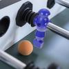 4pcs Foosball Replacement Players Resin Foosball Men Table Parts for Tournament Table Fun Game Red Blue Black White view 4