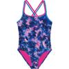 Under Armour Girls' One Piece Swimsuit, UPF 50+ Sun Protection, Quick Drying Bathing Suit, Photon Blue, 4 view 1