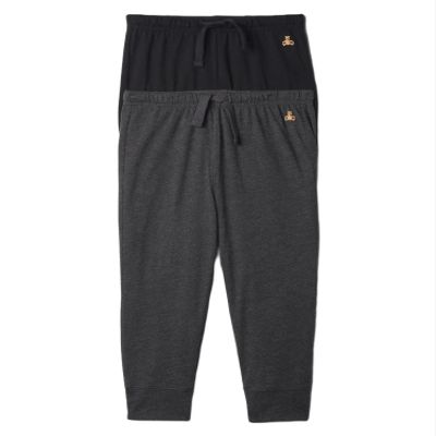 GAP Baby Boys 2-Pack Pull-on Pants Charcoal HTHR Grey 4YRS