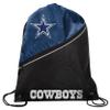 FOCO - NFL High End Diagonal Zippered Drawstring Backpack Gym Bag (Dallas Cowboys) view 1