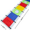 Fun Express 18 Ft. Rectangle Parachute with Holes & Handles view 3
