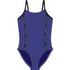 Under Armour Girls' One Piece Swimsuit, UPF 50+ Sun Protection, Quick Drying Bathing Suit, Starlight Taping, 8 view 1