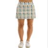 Zac & Rachel Women's New Millennium Pull-On Skort, Lemon Drop Plaid, 16 view 1
